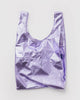 metallic standard baggu in lavender