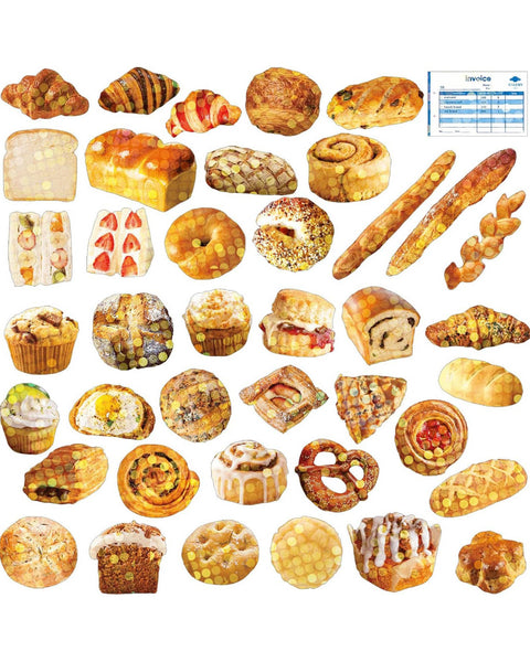 hologram sticker pack bakery