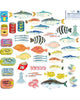 hologram sticker pack fish