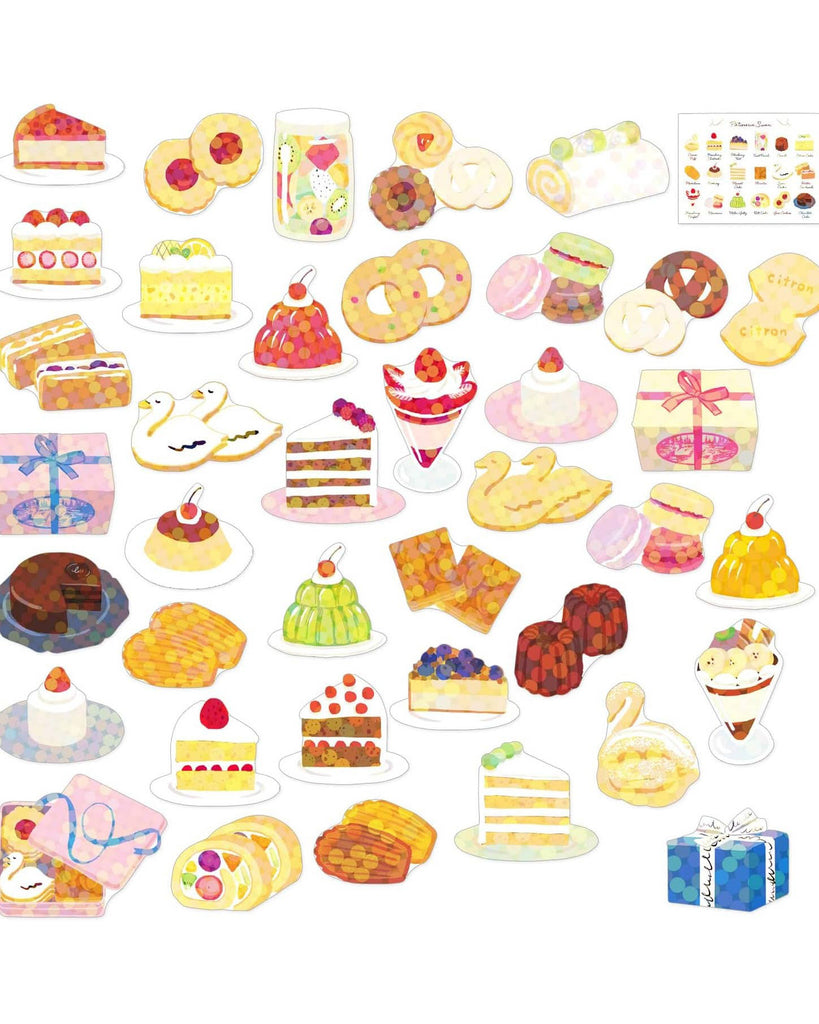 hologram sticker pack sweets