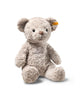 honey grey teddy bear in size large (15")