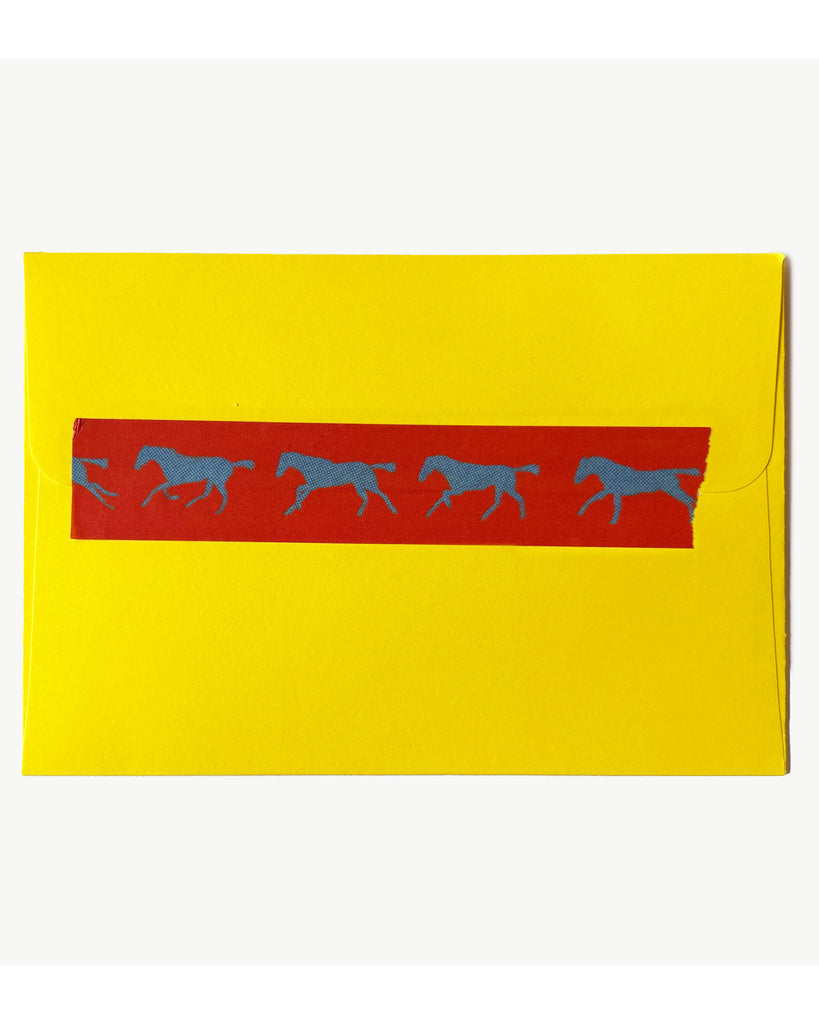 horses washi tape
