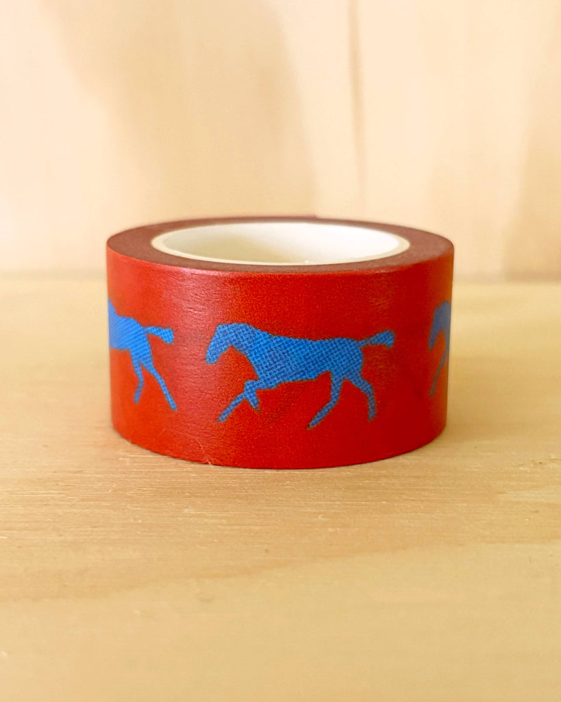 horses washi tape