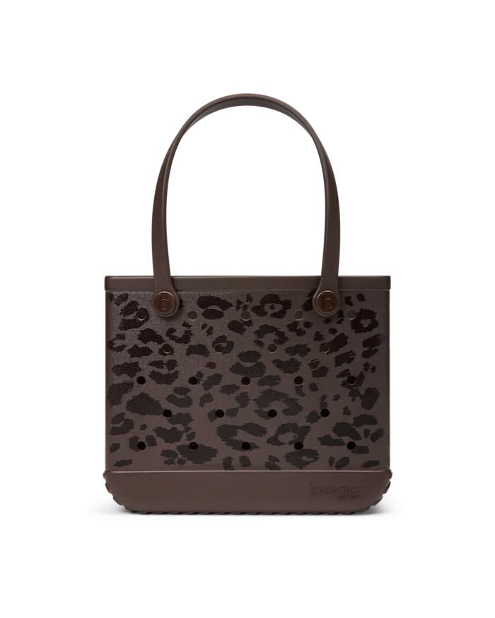 hot cocoa leopard print bogg bag, baby