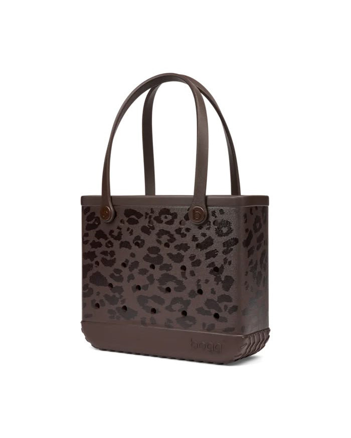 hot cocoa leopard print bogg bag, baby