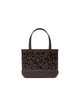hot cocoa leopard print bogg bag, bitty