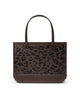 hot cocoa leopard print bogg bag, original 