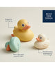 Itzy Duck Family Bath + Water Table Toys