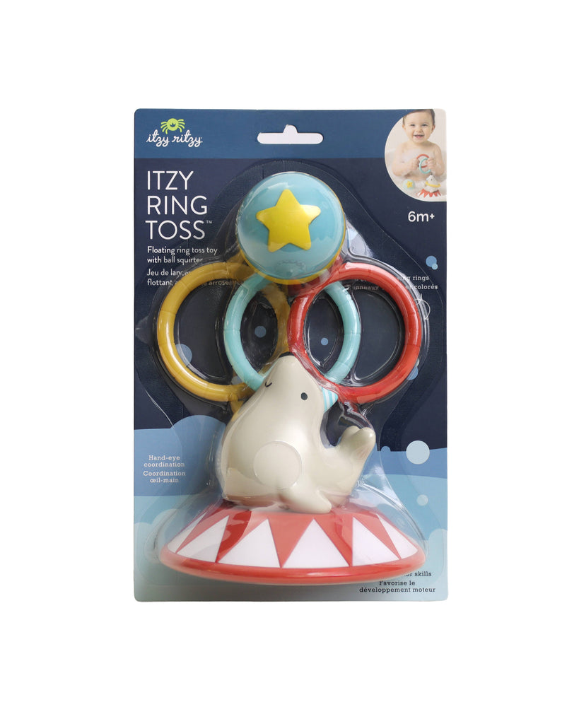 sensory bath toy set with a circus theme