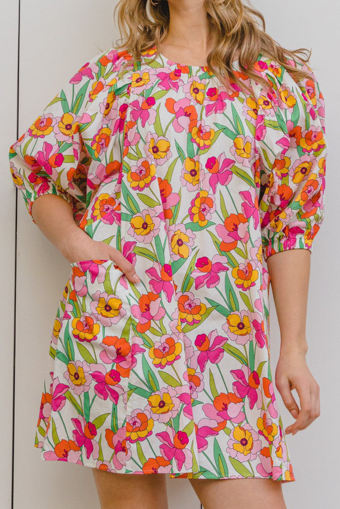 Janice Bright Floral Shift Dress *S-L* | Women's Clothing | Personify Personify Shop Janice Bright Floral Shift Dress *S-L* | Women's Clothing | Personify Personify Shop
