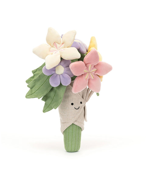 amuseable bouquet of flowers plush toy from jellycat