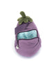 plush eggplant hip pack from jellycat, amuseable eggplant bum bag