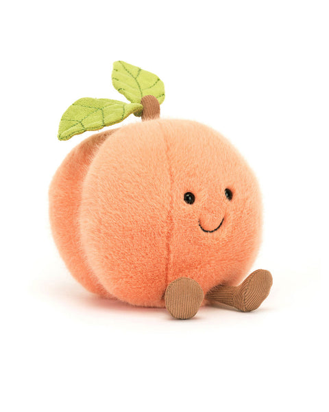 plush toy peach from jellycat