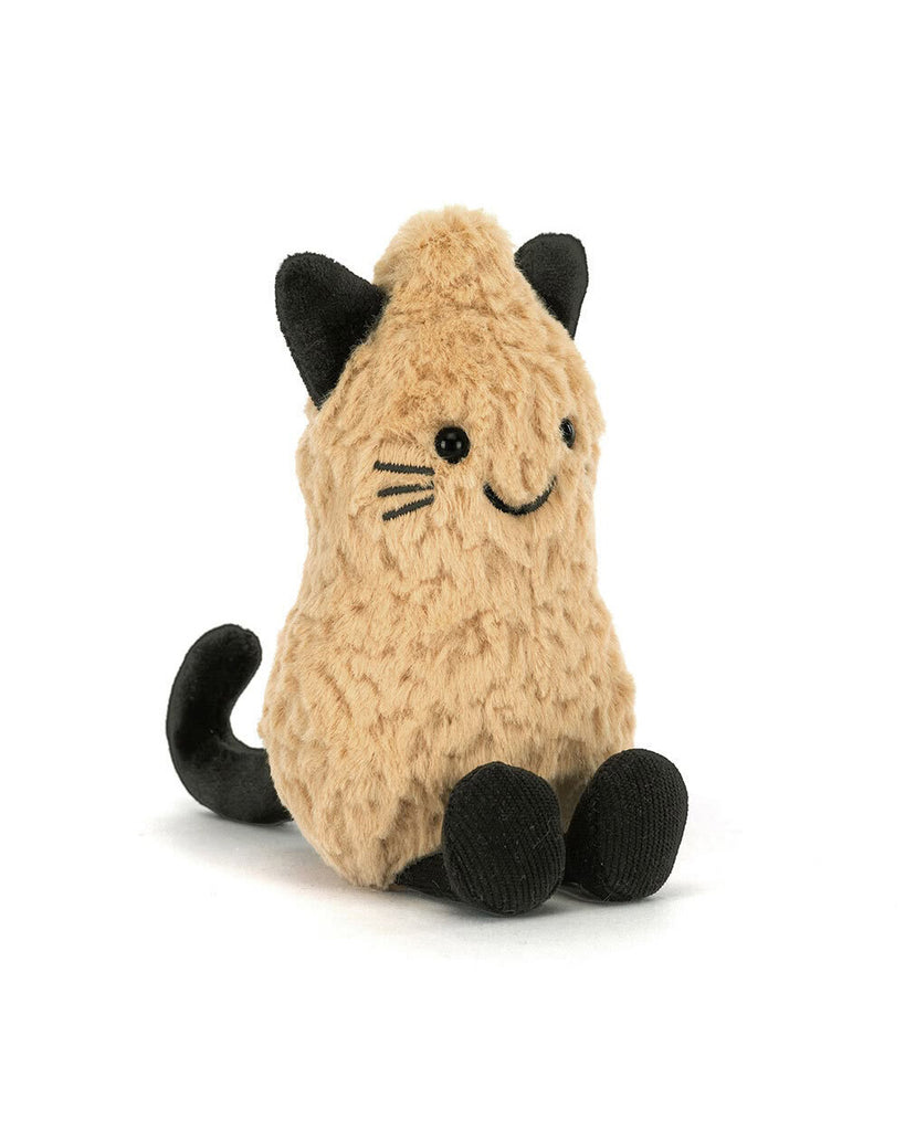 Amuseable Peanut Cat Outfit plush from jellycat