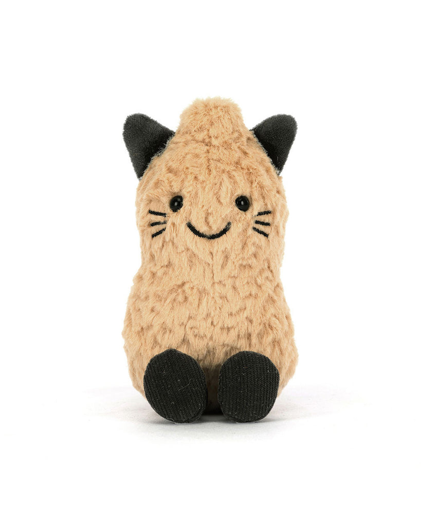 Amuseable Peanut Cat Outfit plush from jellycat