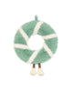 Amuseable Pinecone Wreath, plush wreath from jellycat