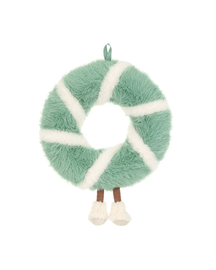 Amuseable Pinecone Wreath, plush wreath from jellycat