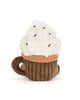 Amuseable Scarffles Hot Chocolate, plush hot chocolate toy from jellycat