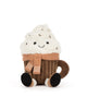 Amuseable Scarffles Hot Chocolate, plush hot chocolate toy from jellycat