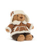Bartholomew Bear 'Alpine' Outfit, plush teddy bear toy from jellycat