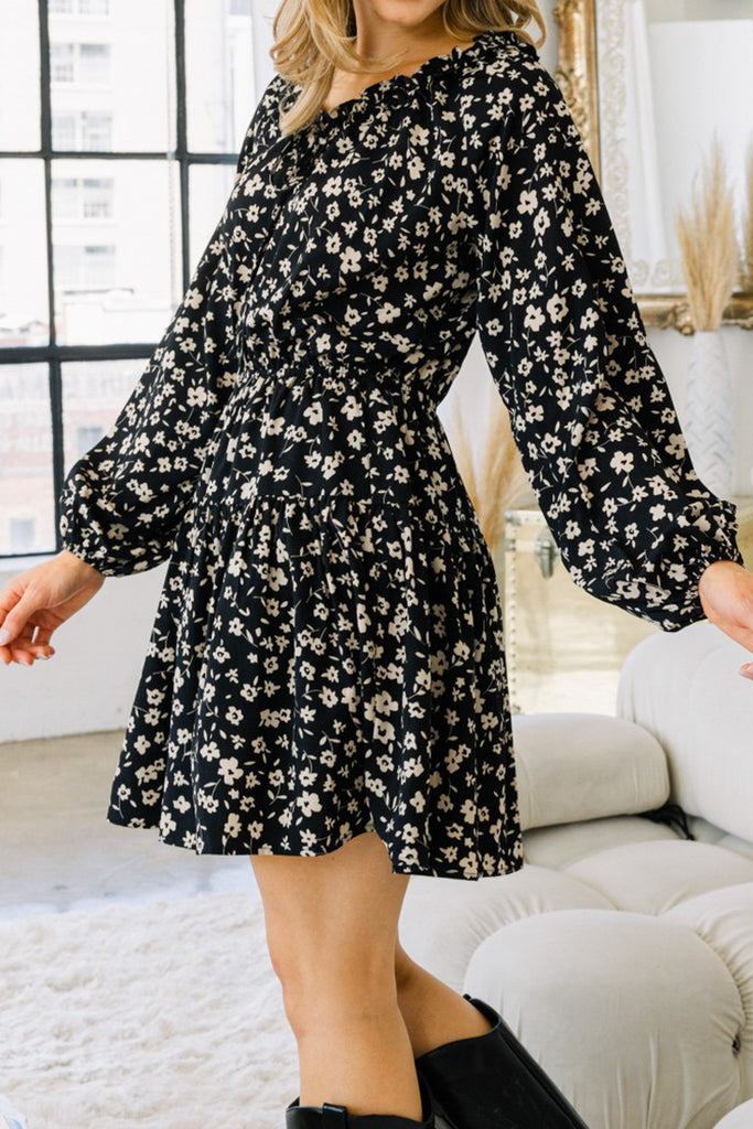 Josie Black and White Floral Dress *S-3XL* | Women's Clothing | Personify Personify Shop Josie Black and White Floral Dress *S-3XL* | Women's Clothing | Personify Personify Shop