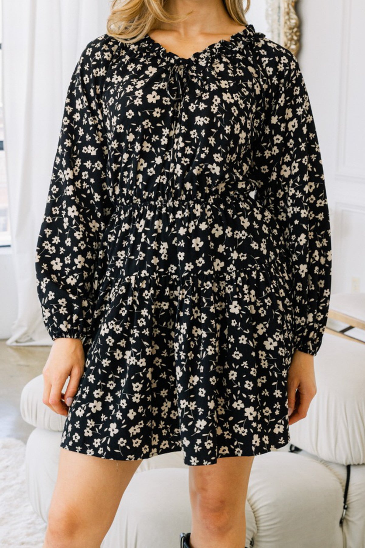 Josie Black and White Floral Dress *S-3XL* | Women's Clothing | Personify Personify Shop Josie Black and White Floral Dress *S-3XL* | Women's Clothing | Personify Personify Shop