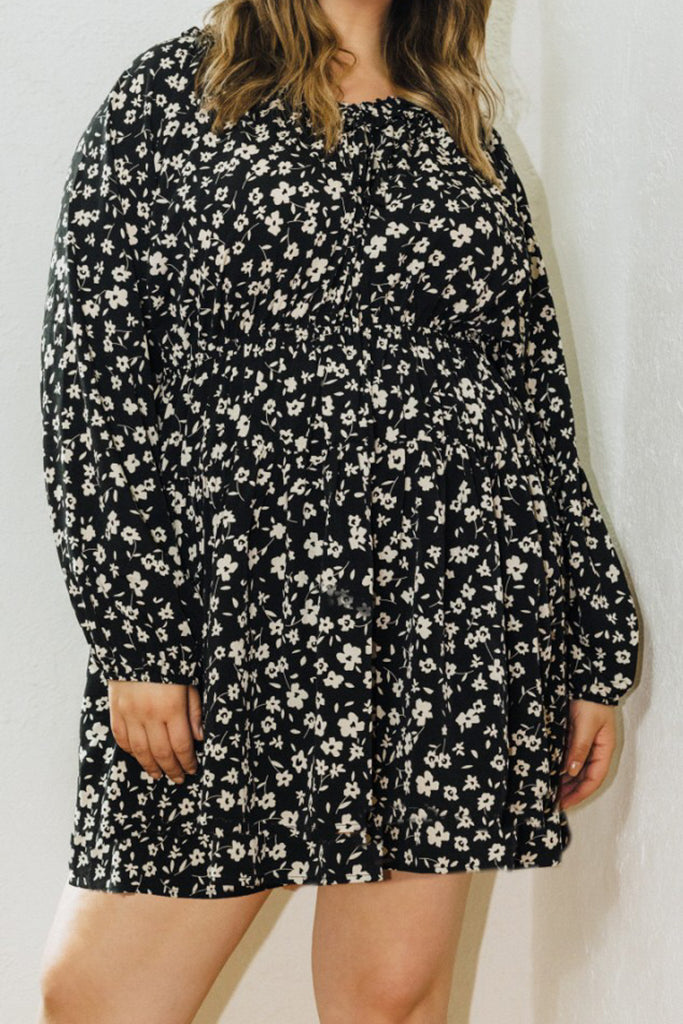 Josie Black and White Floral Dress *S-3XL* | Women's Clothing | Personify Personify Shop Josie Black and White Floral Dress *S-3XL* | Women's Clothing | Personify Personify Shop