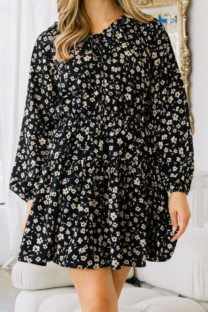 Josie Black and White Floral Dress *S-3XL* | Women's Clothing | Personify Personify Shop Josie Black and White Floral Dress *S-3XL* | Women's Clothing | Personify Personify Shop