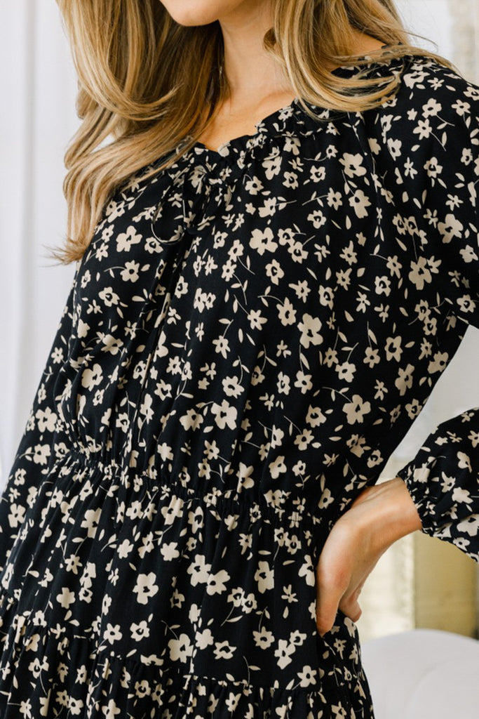 Josie Black and White Floral Dress *S-3XL* | Women's Clothing | Personify Personify Shop Josie Black and White Floral Dress *S-3XL* | Women's Clothing | Personify Personify Shop