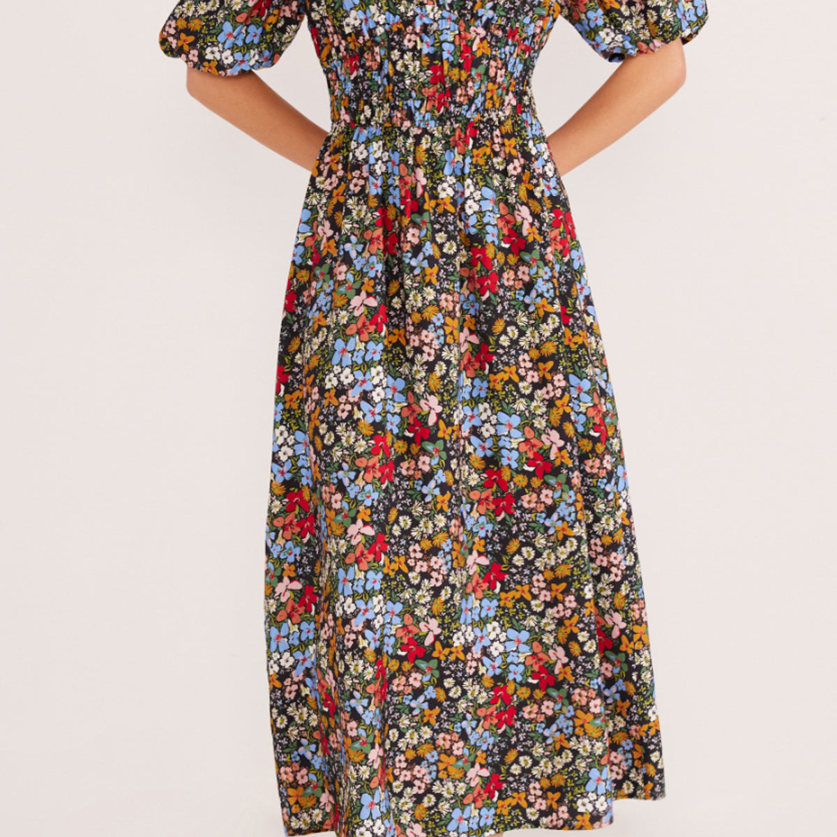 josie floral maxi dress Josie Puff Sleeve Midi Dress *XS-XXL* | Women's Clothing