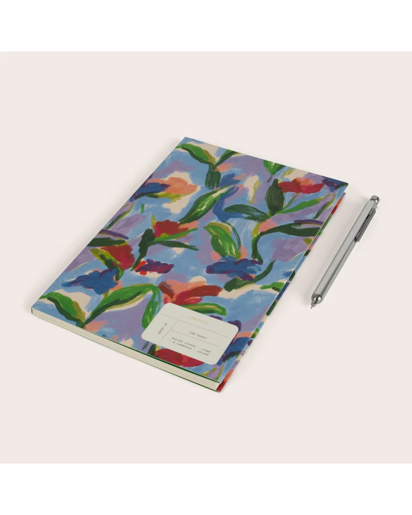 softcover journal, pedro floral 