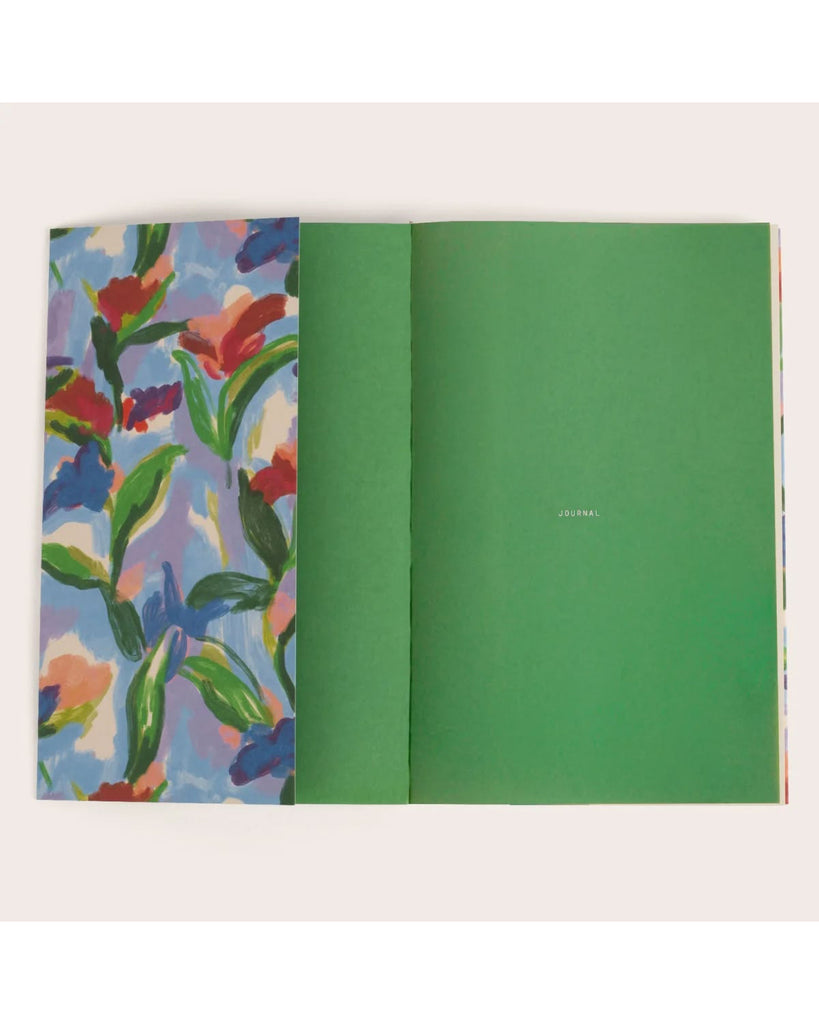softcover journal, pedro floral 