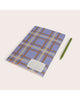 softcover journal, plaid