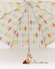 kids duckling umbrella from duckhead in a harlequin diamond pattern
