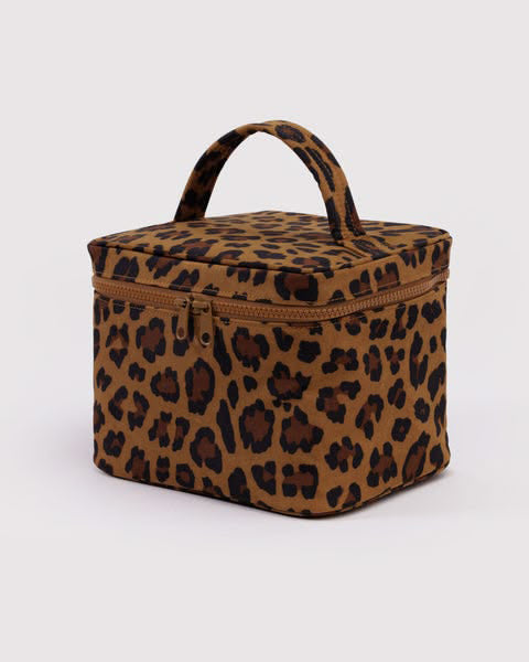 leopard large cosmetic case from baggu