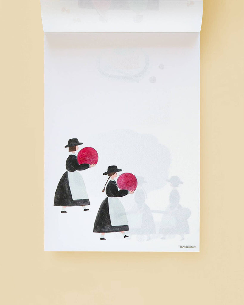 large writing pad, big & small