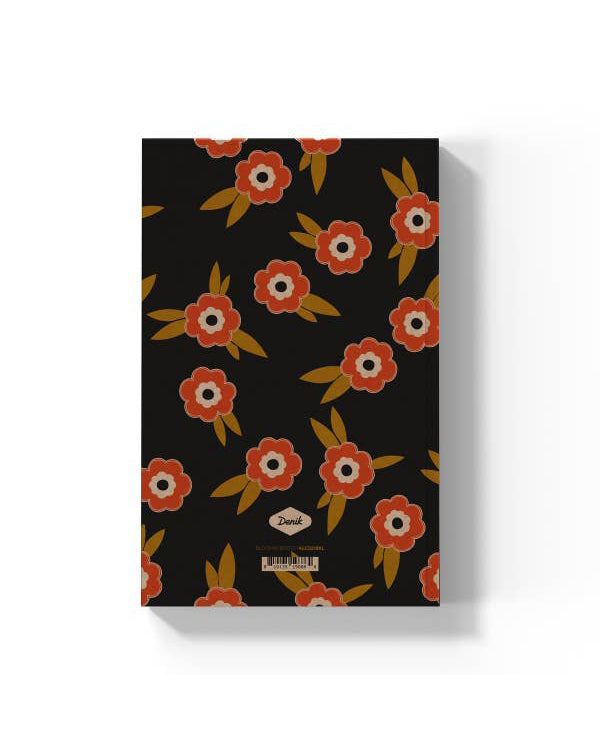classic layflat notebook, blooming boots