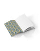 classic layflat notebook, delphinium
