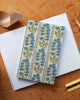 classic layflat notebook, delphinium