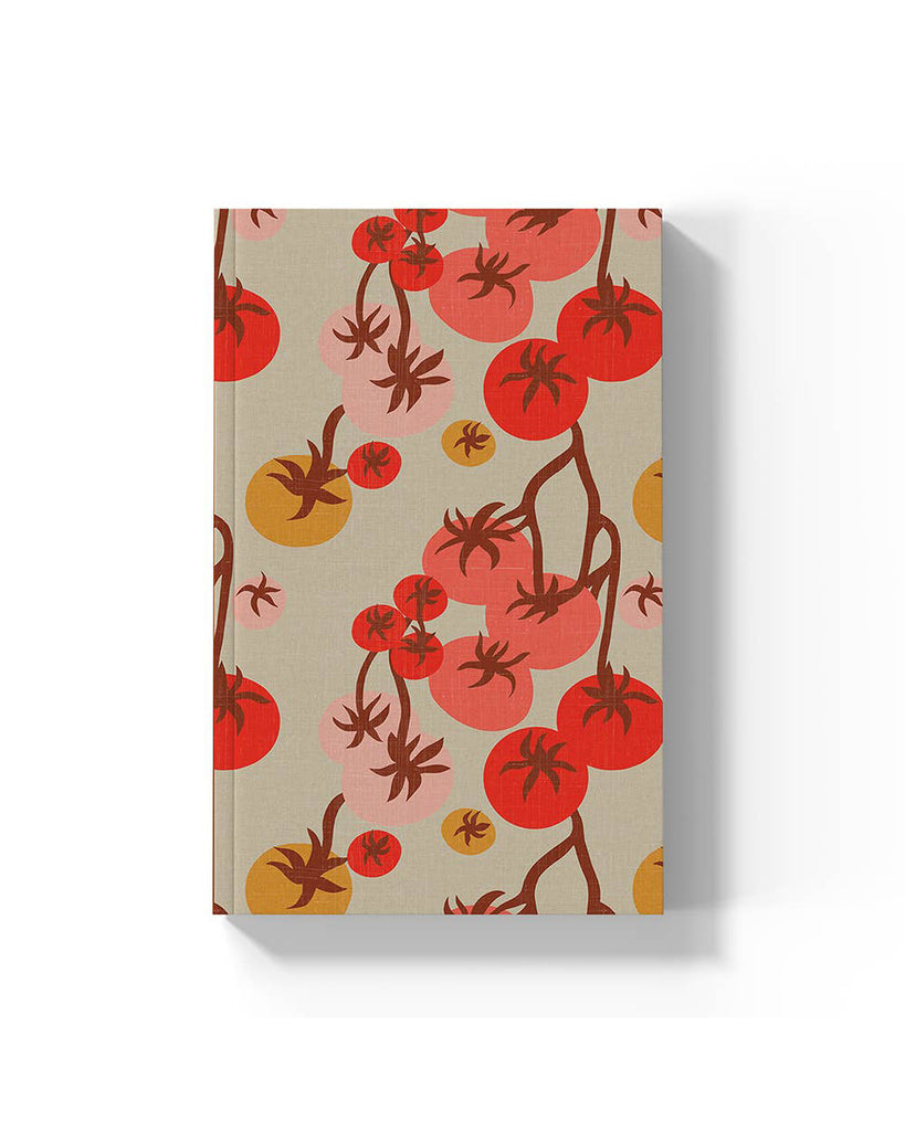 classic layflat notebook, farmfolk tomato