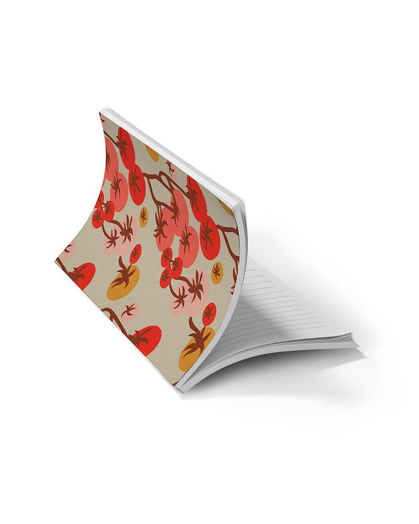classic layflat notebook, farmfolk tomato