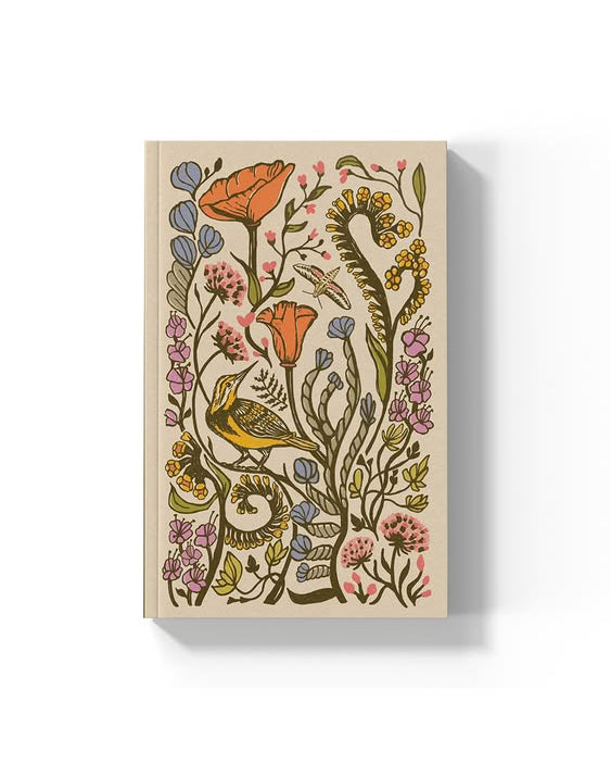 classic layflat notebook, superbloom
