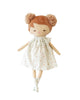 layla doll with a blue rose floral printed dress 