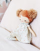 layla doll with a blue rose floral printed dress 