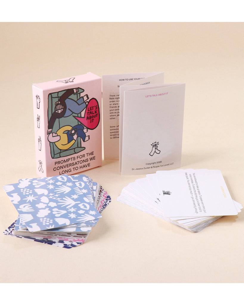 Let's Talk About It Deck: Prompts for the Conversations We Long to Have