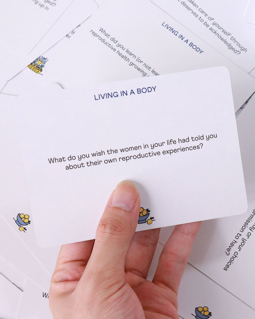 Let's Talk About It Deck: Prompts for the Conversations We Long to Have