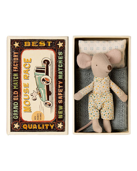 little brother mouse in matchbox