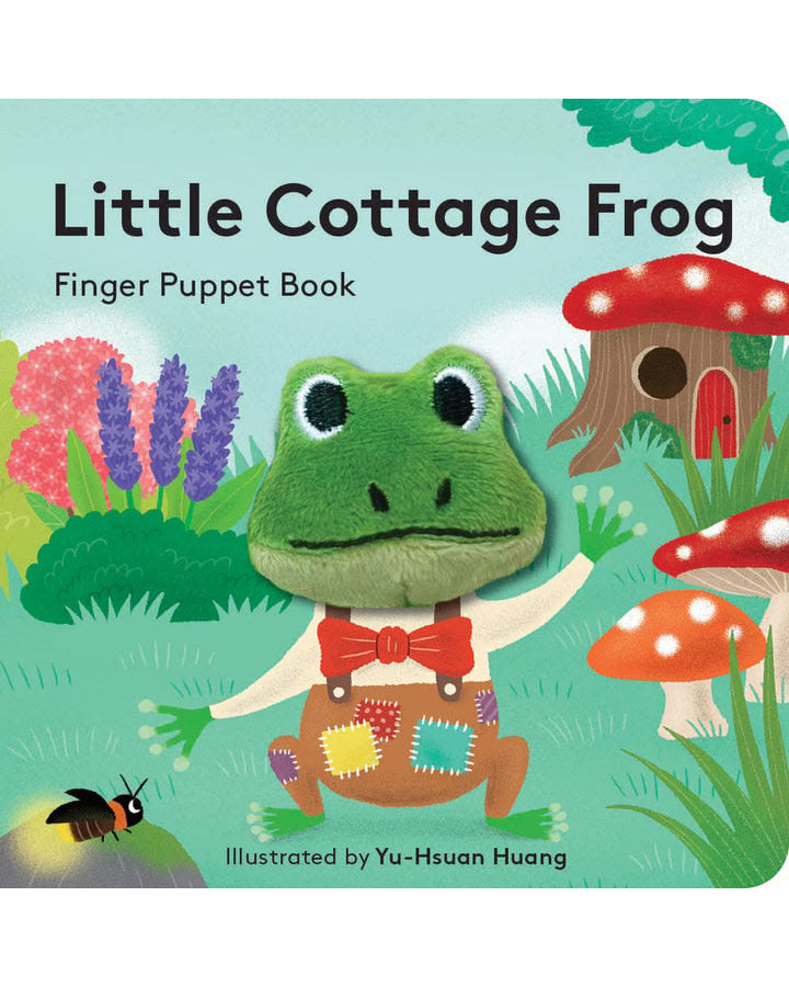 little cottage frog finger puppet book