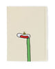 Lowly Worm Embroidered Journal