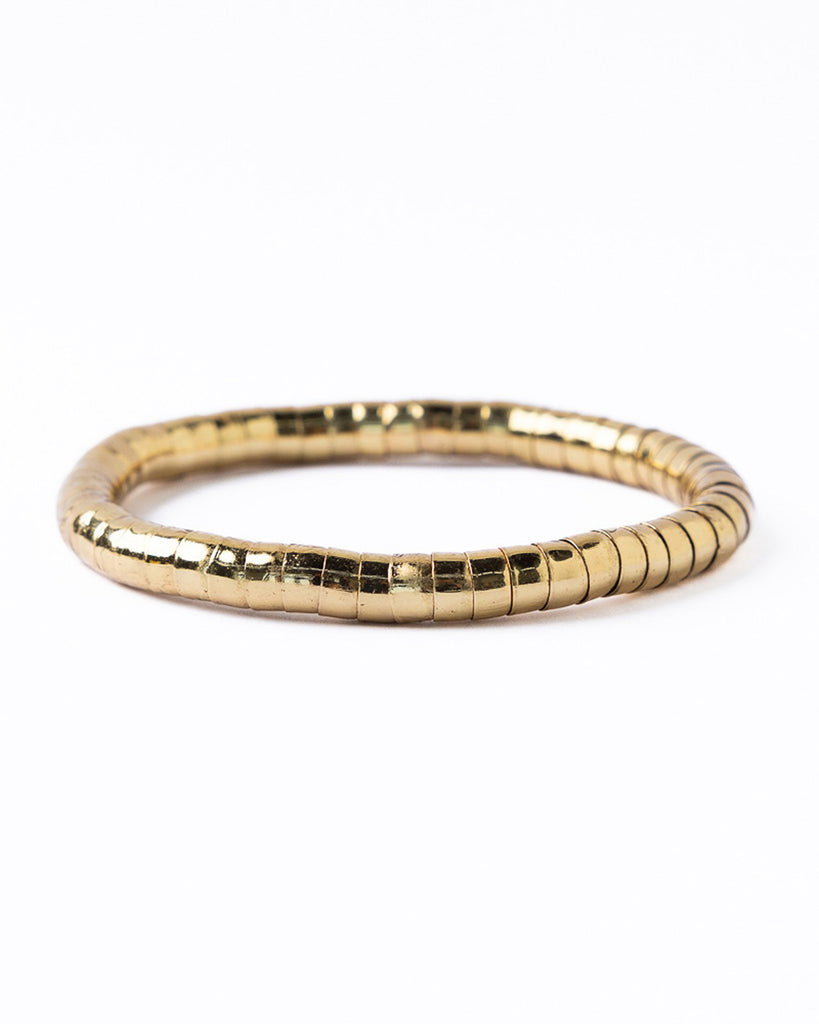 gold-toned lucille stretch bracelet
